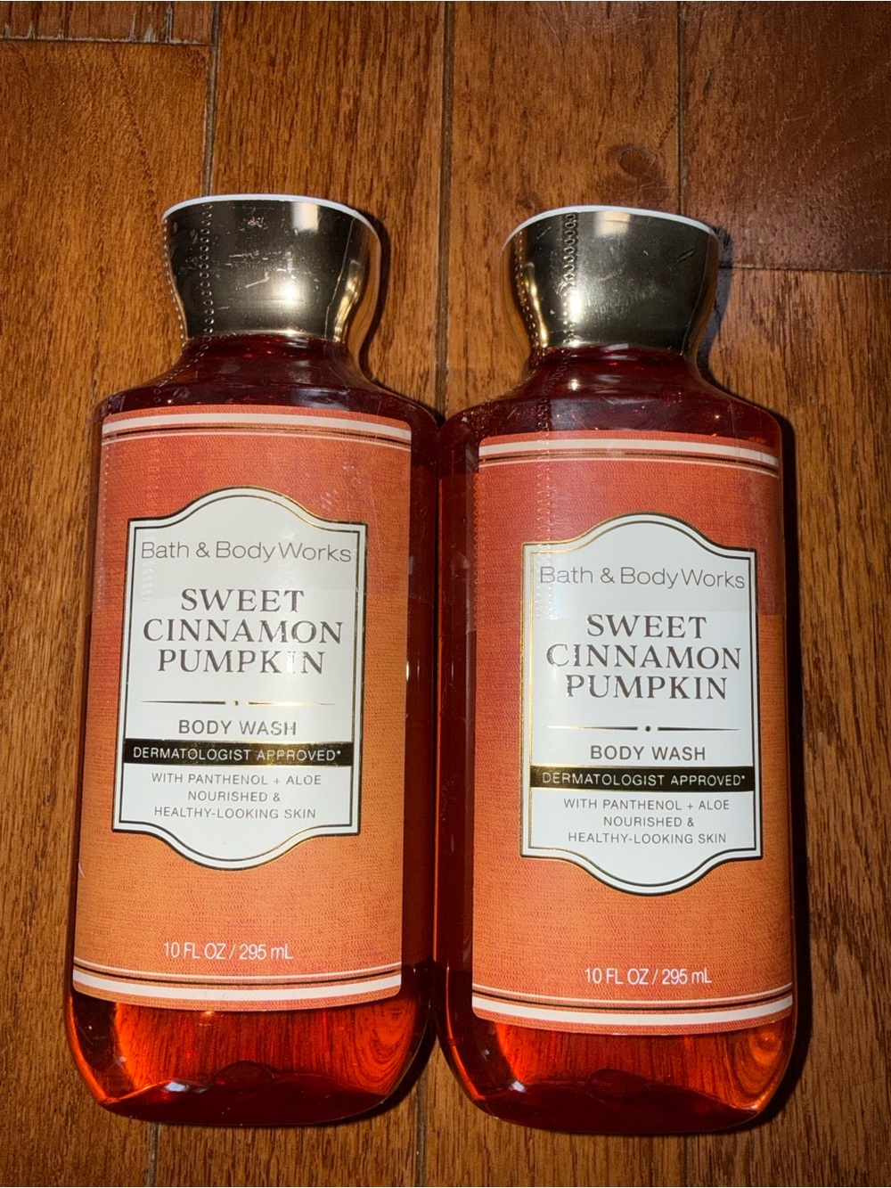 BBW 2pc Sweet Cinnamon Pumpkin Body Wash